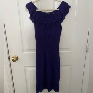 Dark purple dress extremely comfortable